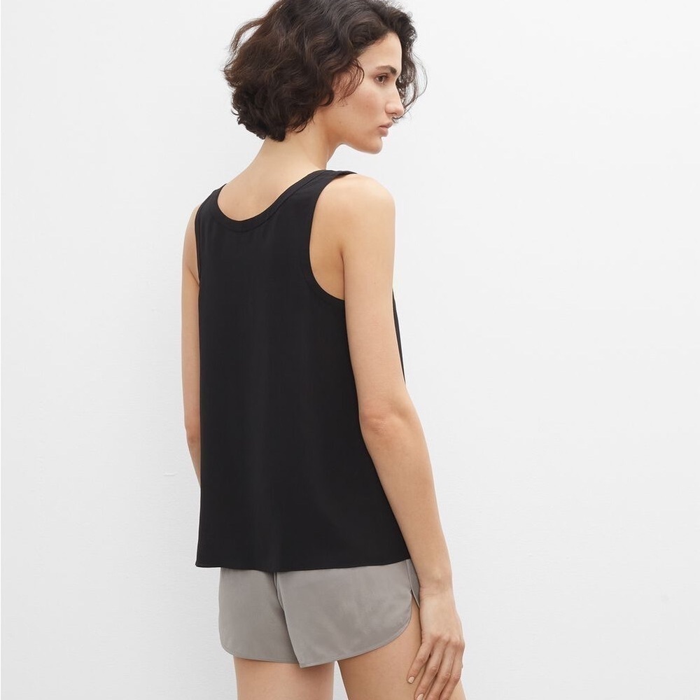 𝅺club Monaco Black Sleeveless Tank Small